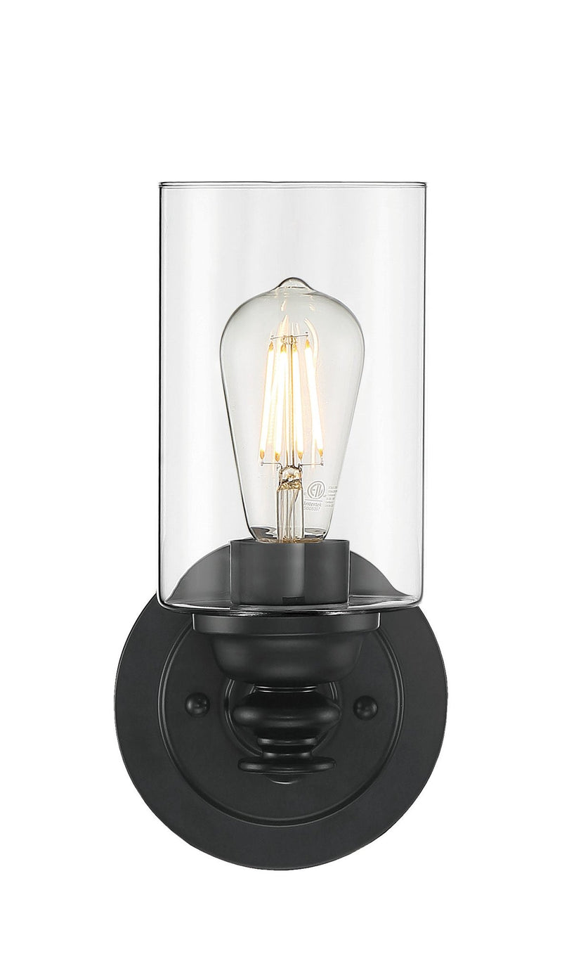 Dardyn 1 Light 6.5" Wall Sconce in Flat Black