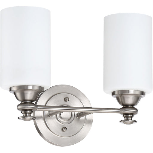 Dardyn 2 Light 13.38" Vanity in Brushed Polished Nickel