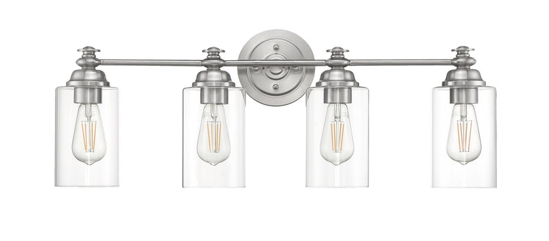 Dardyn 4 Light 29.5" Vanity in Brushed Polished Nickel