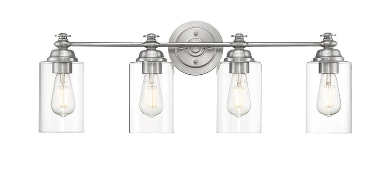 Dardyn 4 Light 29.5" Vanity in Brushed Polished Nickel
