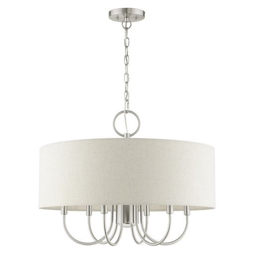 Blossom 7-Light Chandelier in Brushed Nickel