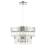 Norwich 20" Chandelier in Brushed Nickel