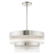 Norwich 24" Chandelier in Brushed Nickel