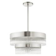 Norwich 24" Chandelier in Brushed Nickel