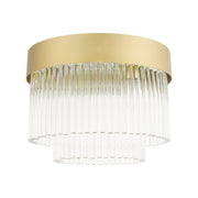 Norwich 4-Light Flush Mount in Soft Gold