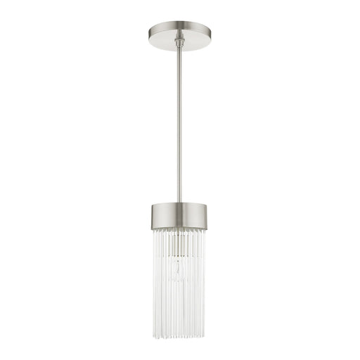 Norwich Mini Pendant in Brushed Nickel