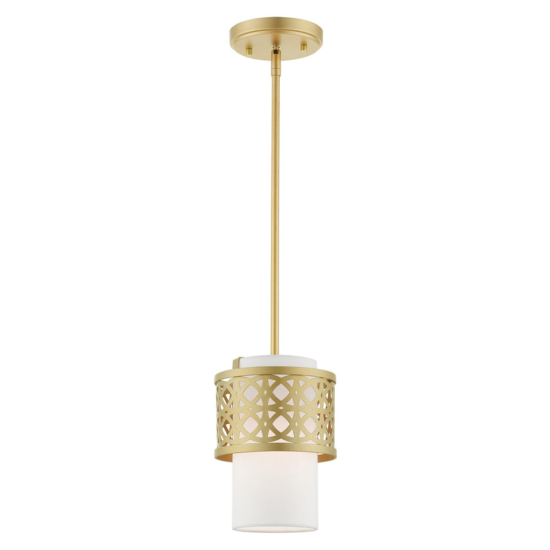 Calinda Mini Pendant in Soft Gold