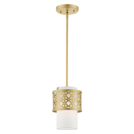 Calinda Mini Pendant in Soft Gold