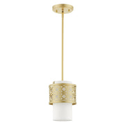 Calinda Mini Pendant in Soft Gold