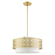 Calinda 4-Light Chandelier in Soft Gold