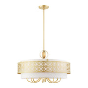 Calinda 9-Light Chandelier in Soft Gold