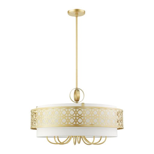 Calinda 9-Light Chandelier in Soft Gold