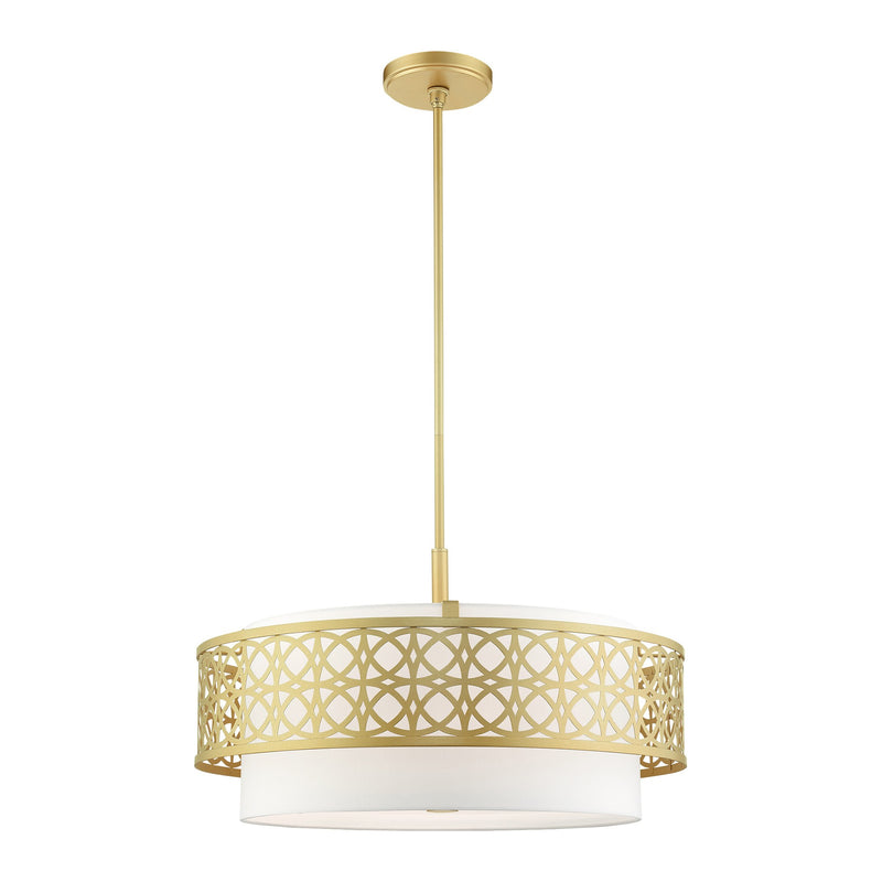 Calinda 5-Light Chandelier in Soft Gold