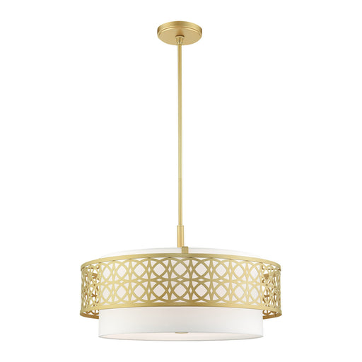Calinda 5-Light Chandelier in Soft Gold