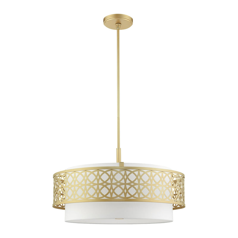 Calinda 5-Light Chandelier in Soft Gold