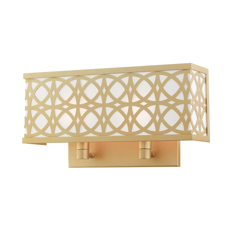 Calinda 2-Light ADA Wall Sconce in Soft Gold