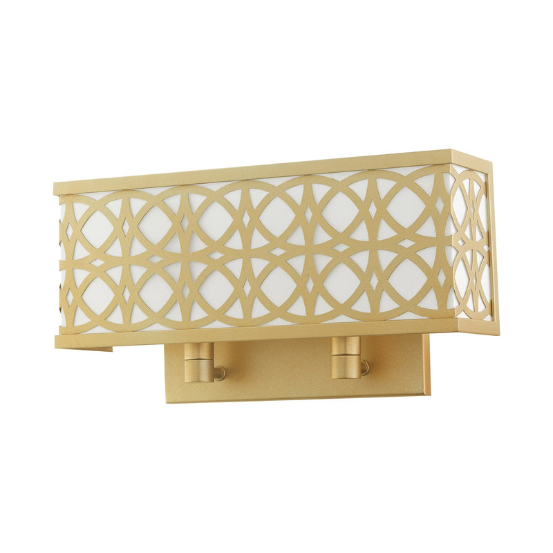 Calinda 2-Light ADA Wall Sconce in Soft Gold