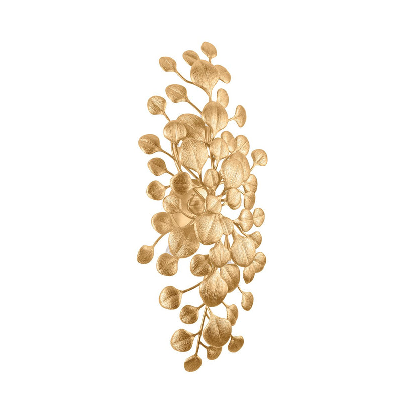 Menorca 6-Light Wall Sconce in Vintage Gold Leaf