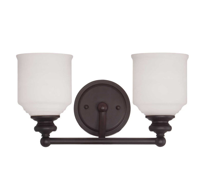 Melrose 2-Light Bath Vanity - Lamps Expo