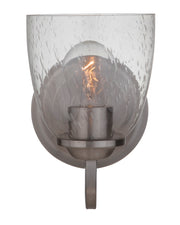 Serene 1 Light 7.88" Wall Sconce in Brushed Polished Nickel
