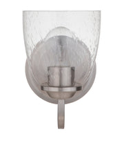 Serene 1 Light 7.88" Wall Sconce in Brushed Polished Nickel