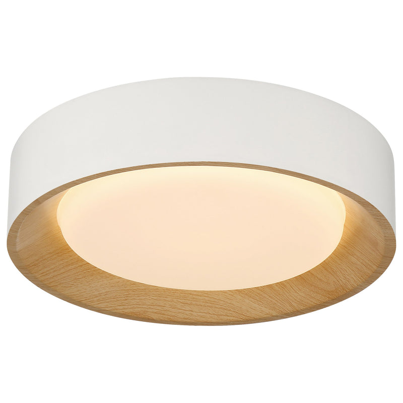 Maddy Small LED Flush Mount in Matte White