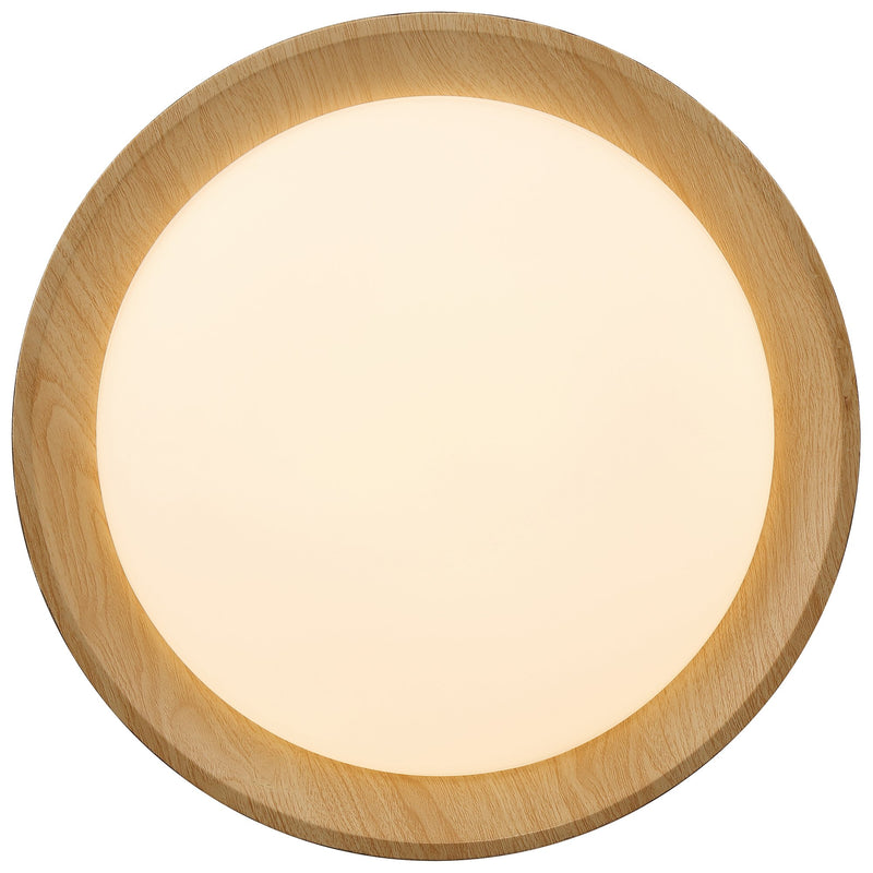 Maddy Large LED Flush Mount in Matte Black