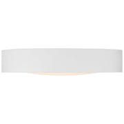 Maddy Large LED Flush Mount in Matte White