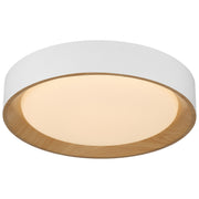 Maddy Large LED Flush Mount in Matte White