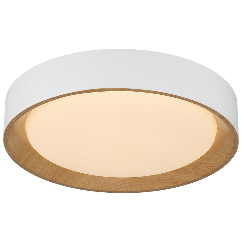 Maddy Large LED Flush Mount in Matte White