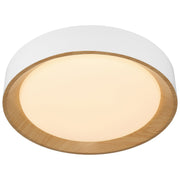 Maddy Large LED Flush Mount in Matte White