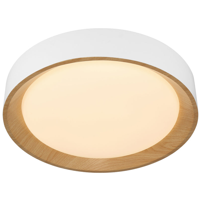 Maddy Large LED Flush Mount in Matte White