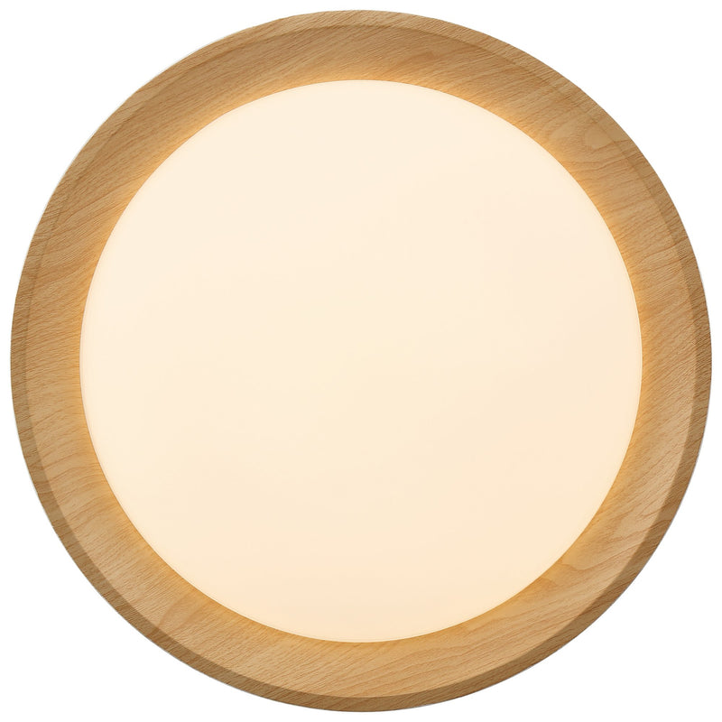 Maddy Large LED Flush Mount in Matte White