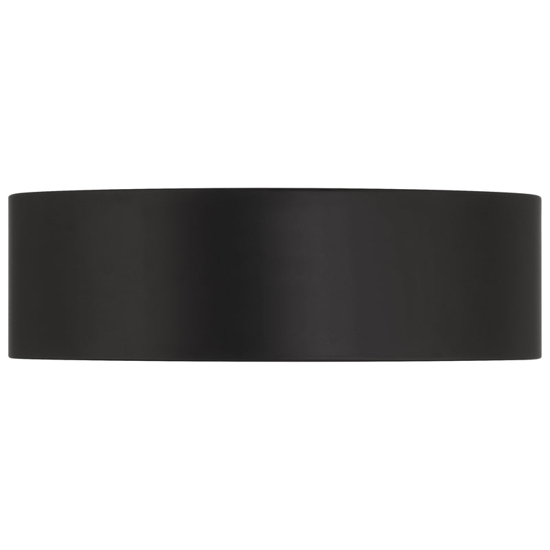 Cody Color Selectable LED Flush Mount in Matte Black