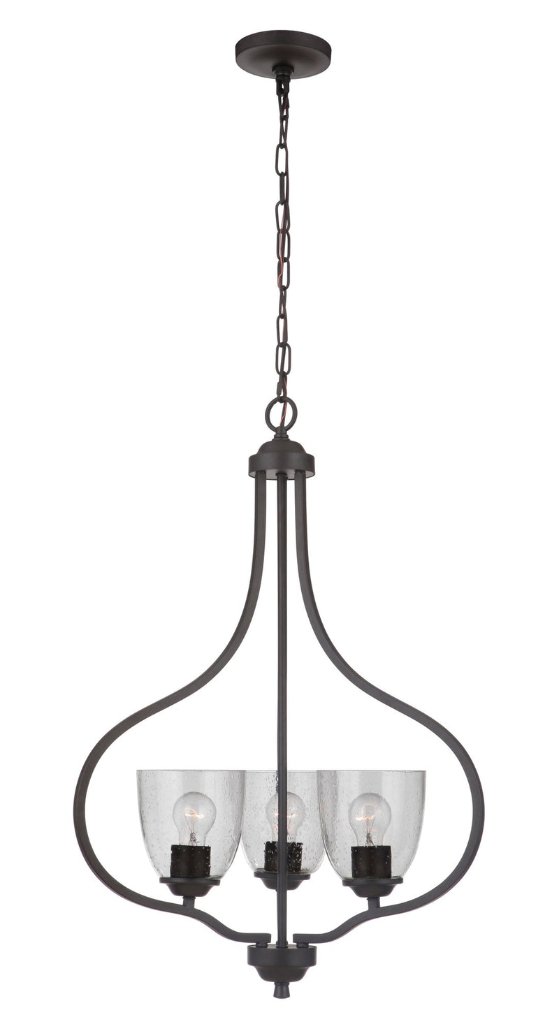 Serene 3 Light 22.5" Foyer in Espresso