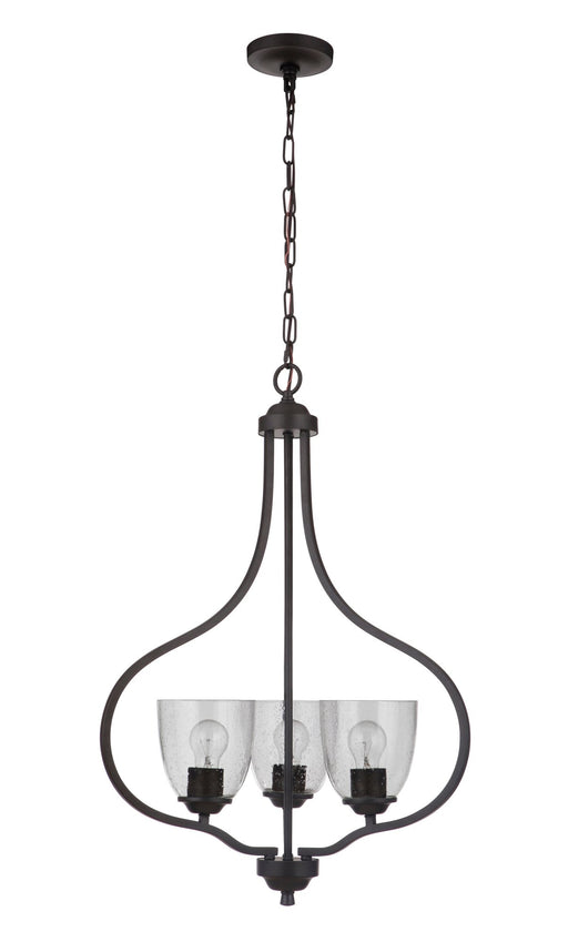 Serene 3 Light 22.5" Foyer in Espresso