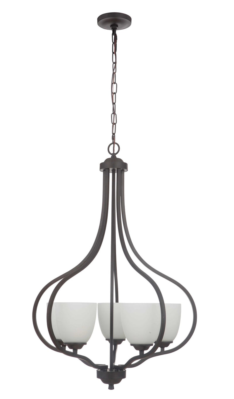 Serene 5 Light 25" Foyer in Espresso
