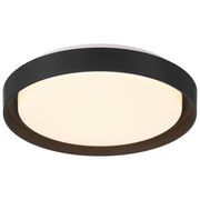 Lumea LED Flush Mount in Matte Black