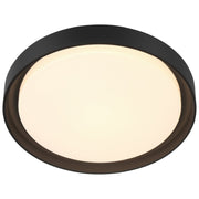 Lumea LED Flush Mount in Matte Black