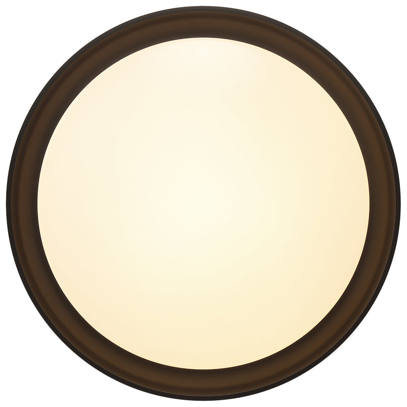 Lumea LED Flush Mount in Matte Black