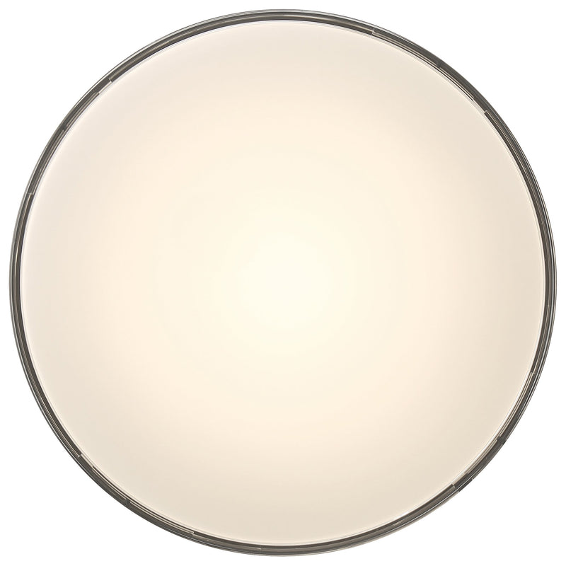 Mona Small LED Flush Mount in Matte Black