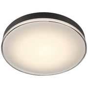 Mona Large LED Flush Mount in Matte Black