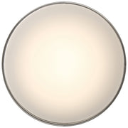 Mona Large LED Flush Mount in Matte Black