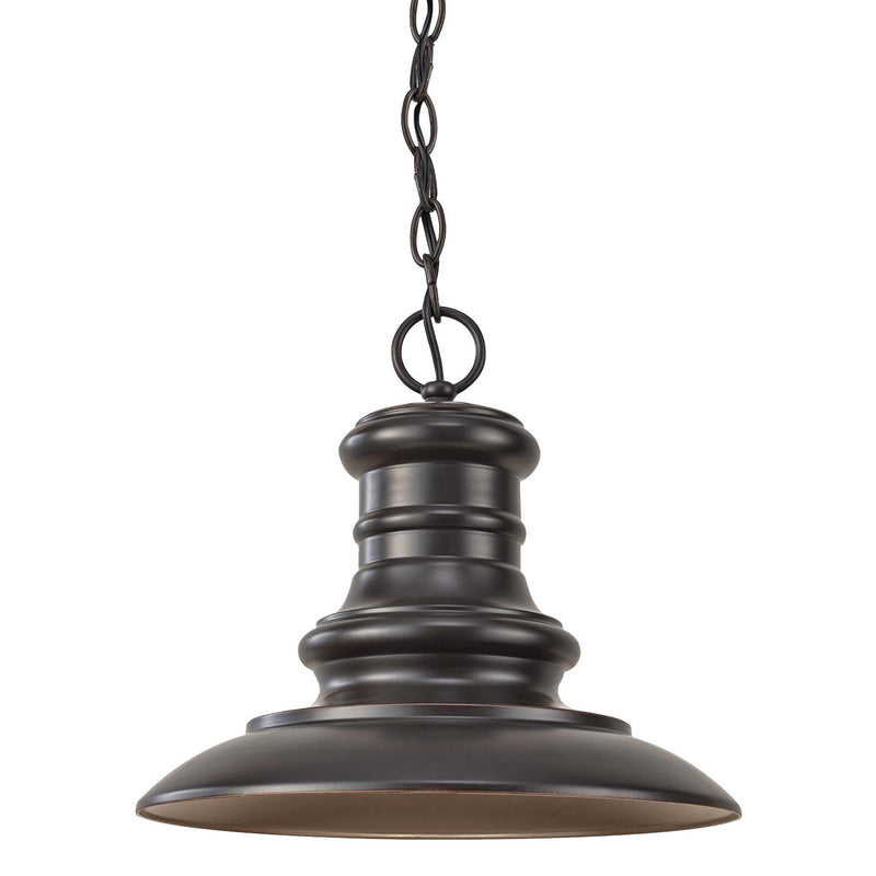 Redding Station Outdoor Pendant in Restoration Bronze
