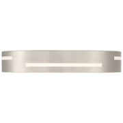 Harmony LED Flush Mount in Brushed Steel