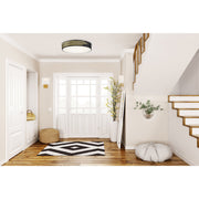 Maestro Small LED Flush Mount in Black