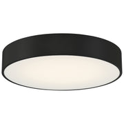 Como Small LED Flush Mount in Black