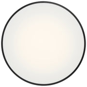 Como Small LED Flush Mount in Black