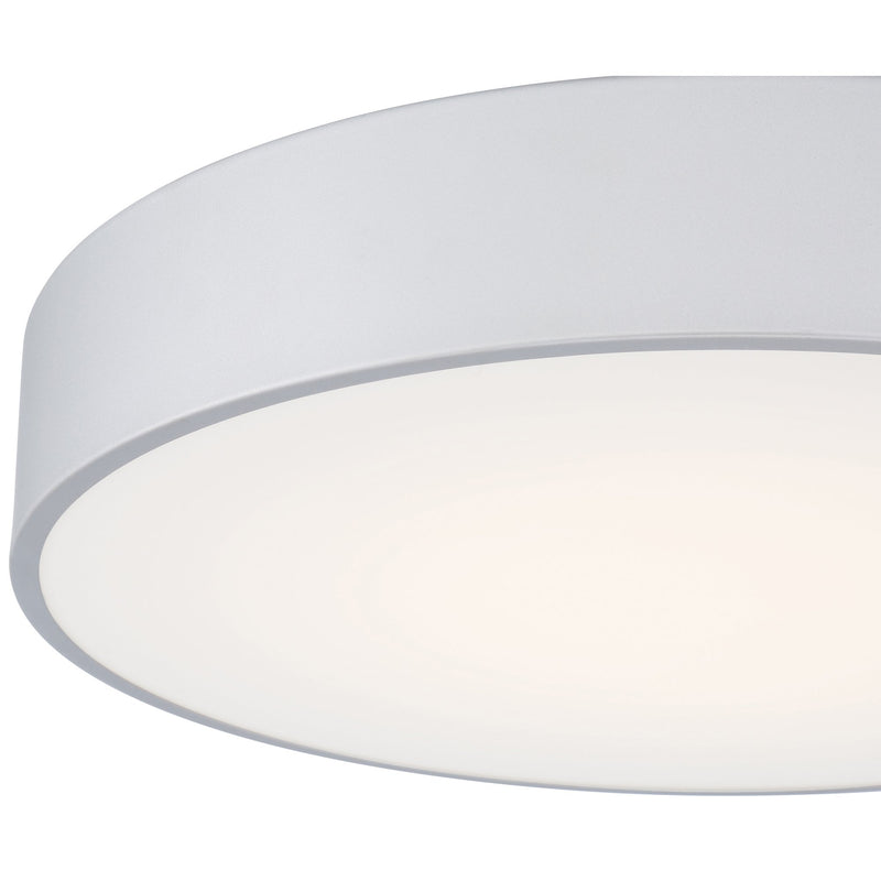 Como Medium LED Flush Mount in Satin