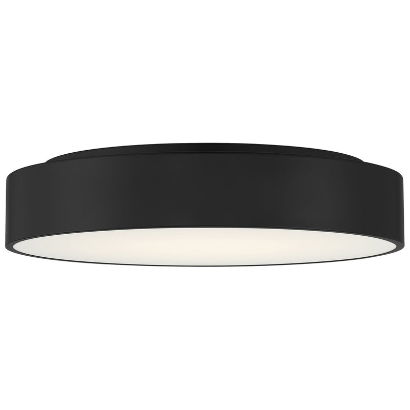 Como Large LED Flush Mount in Black